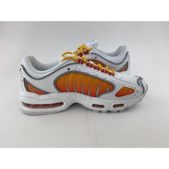 Nike Air Max Tailwind 4 NRG White Orange Women's Sneakers Shoes - Picture 5 of 12